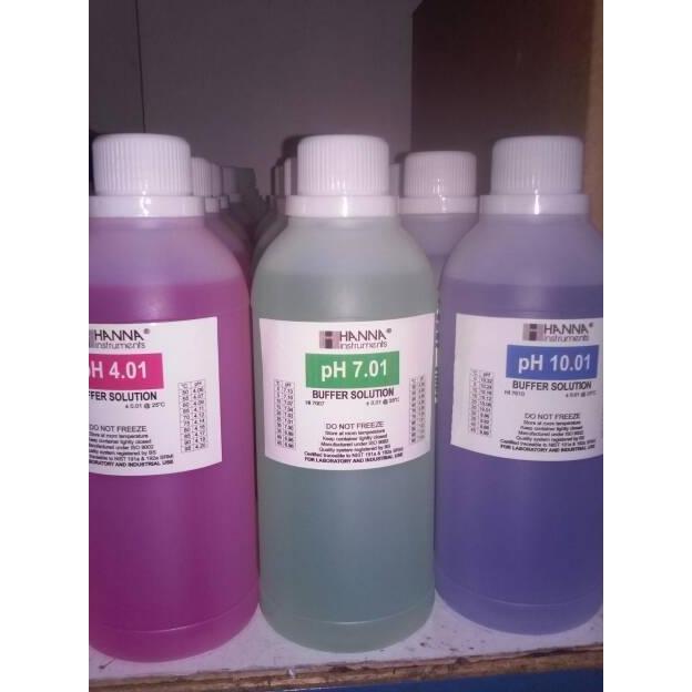 Medikit- Buffer Solution Ph 4 / Ph 7 / Ph 10 Hanna 500 Ml