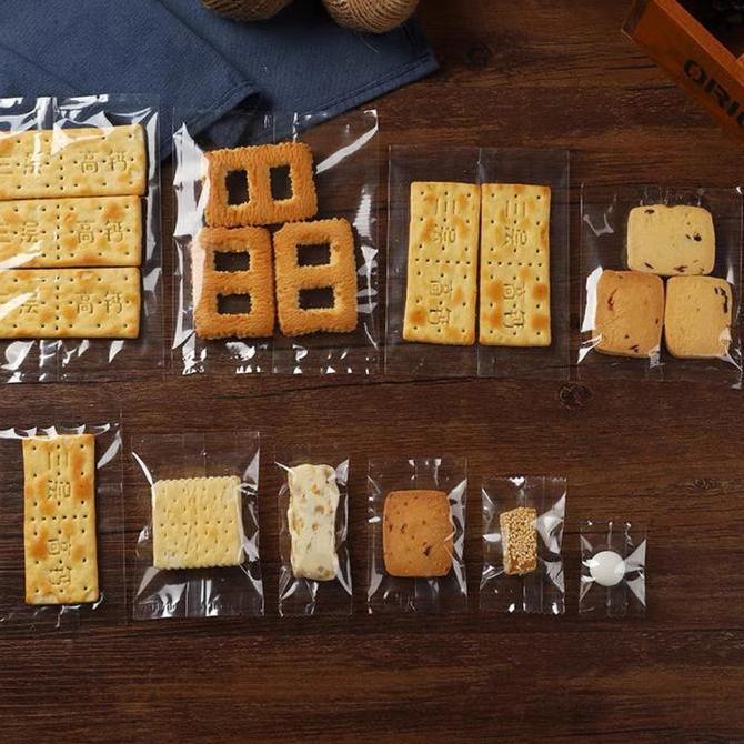 Gifme- Plastik Polos Bening Plastik Cookies Nastar Mooncake Kue Bulan