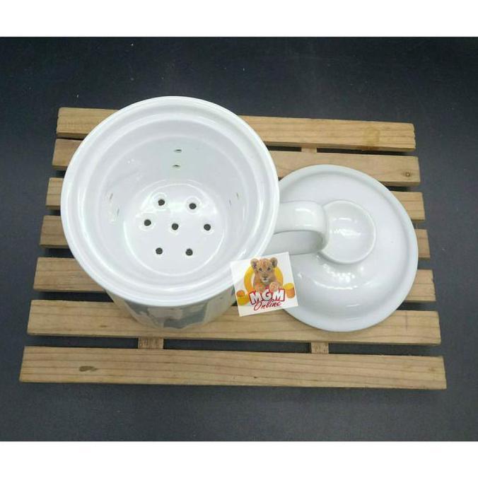 Mug Tutup Mug Keramik dengan Tutup dan Saringan teh MUG C3194