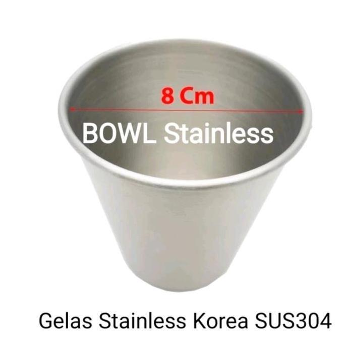 Gifme- Cangkir Stainless 304 Korea - Gelas Minum Berkualitas Tinggi - Kitchenware