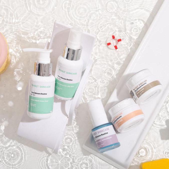 Bytxc- Paket Acne Clear Cream Wajah Jerawat Ringan Meradang Bopeng Ori Bpom