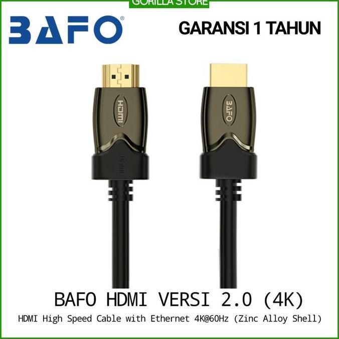 Wizard- Bafo Kabel Hdmi 10 Meter M/M Gold V1.4