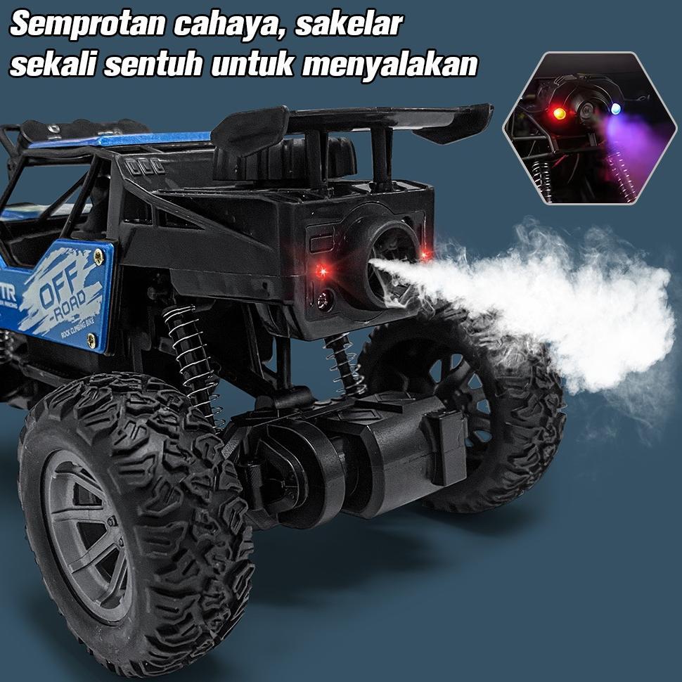 PROMO WETECH MOBIL REMOTE CONTROL ALLOY OFFROAD DENGAN FITUR SEMPROTAN AIR MOBIL PANJAT UNTUK SEMUA 