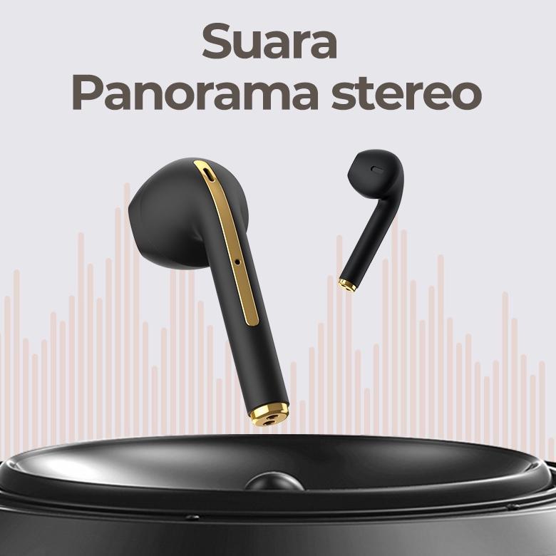 TERBARU (HOT)BASIKE HEADSET BLUETOOTH TWS WIRELESS EARPHONE EARBUDS GAMING ORIGINAL WATERPROOF TW11 