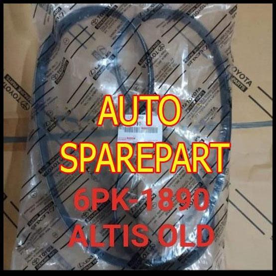 TERMURAH FAN VAN V BELT TALI KIPAS 6PK1890 TOYOTA ALTIS OLD LAMA 6PK-1890 