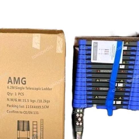 tangga telescopic 4.4m teleskopik merek AMG