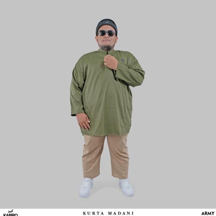 ROSAL-BAJU KOKO JUMBO/KURTA MADANI JUMBO/KURTA MADANI KABIRO-4XL-6XL