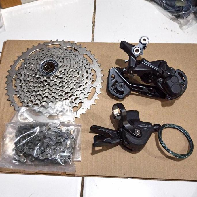 Paket Grupset Mini Groupset Shimano Deore 10 Speed 46T