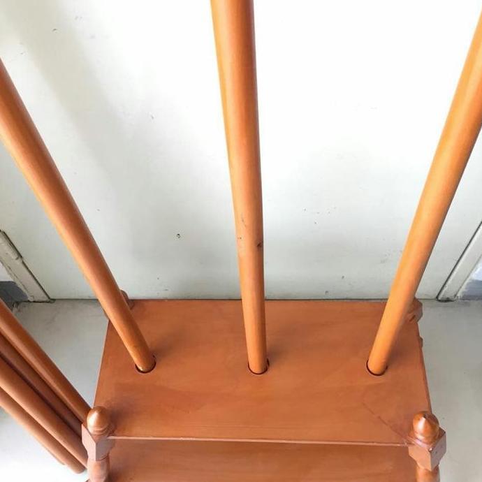 Tiang bendera pataka 3 lubang