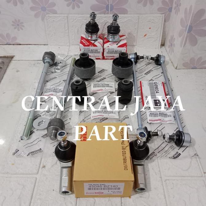 ZEZEXON 1PAKET SPAREPART TOYOTA AGYA AYLA ORIGINAL 12PC