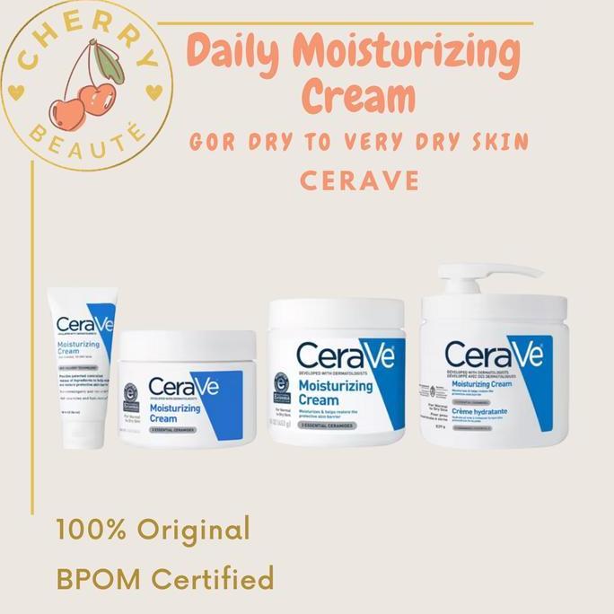 CERAVE Moisturizing Cream - Skin Barrier Repair Moisturizer with Ceram