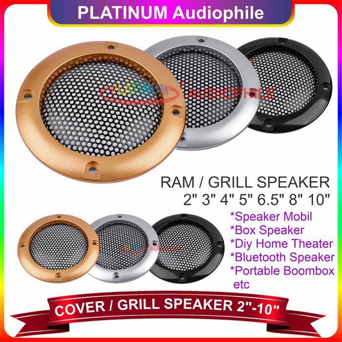Ram Speaker Grill Tutup Cover Speaker speker Diy 2 3 4 5 6 8 10 inch