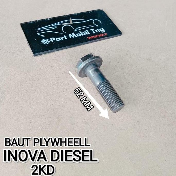 CAZANASHOP Baut Bolt Flywheel Roda Gila Toyota Innova Diesel / Fortuner Diesel / Hilux 2KD Harga Per