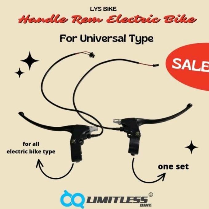 Handel Handle Rem Sepada listrik Sepeda