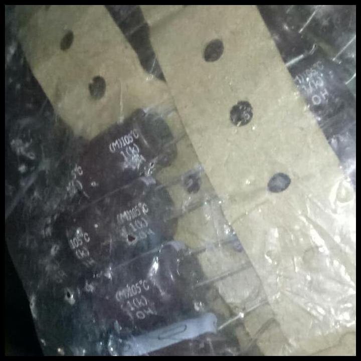 TERBARU 100PCS ELCO 1000UF/10V 1000UF 10V 