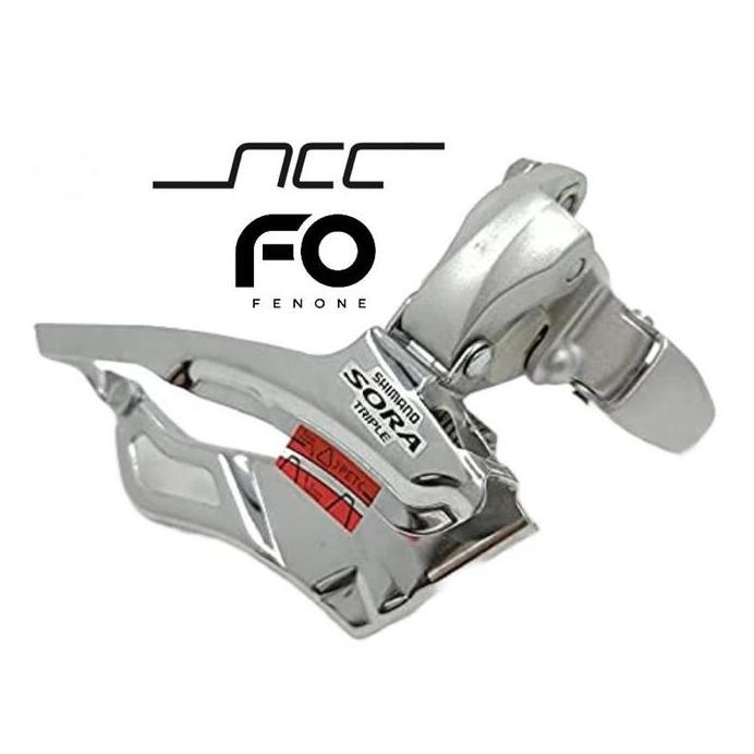 SHIMANO FD SORA TRIPLE FD-R3403 / SHIMANO FD SORA SEPEDA 9SPEED FD R3403 FD TRIPLE 9 SPEED