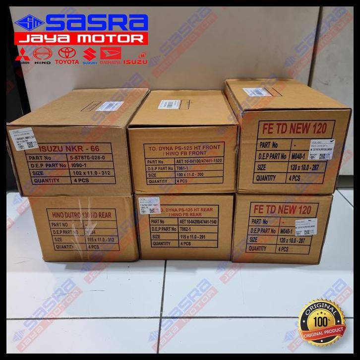 TERBARU BRAKE LINING KAMPAS REM NTB