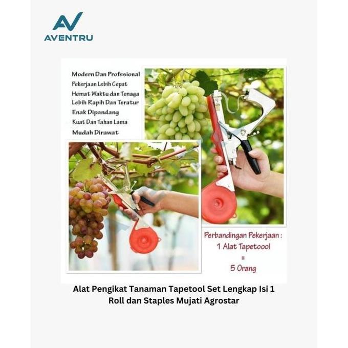 MOUWIZ Tapetool Alat Pengikat Tanaman Merambat