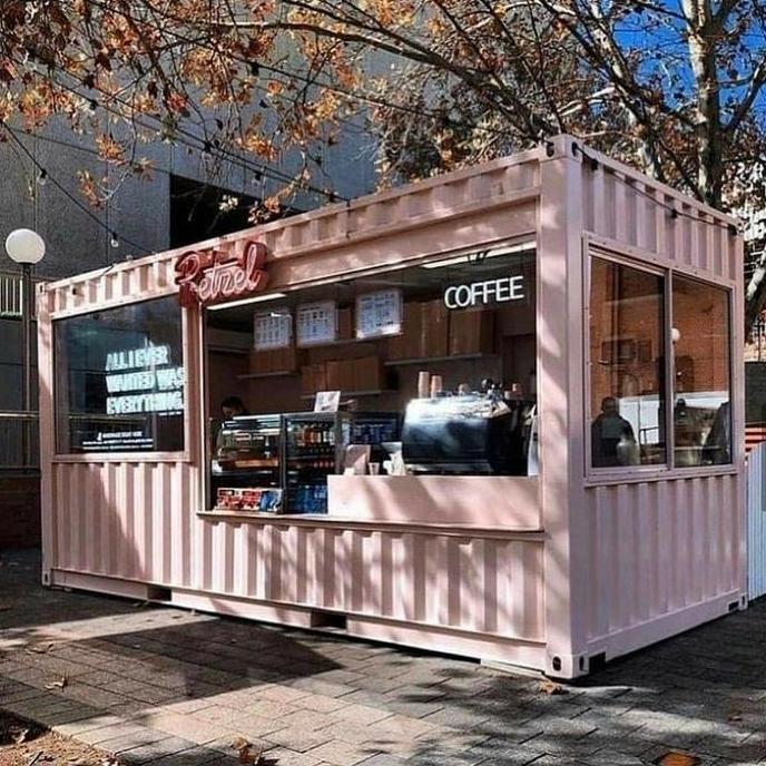 Terlaris Container Cafe Indoor Dan Outdoor 10/20/40 Feet And All Type Feet