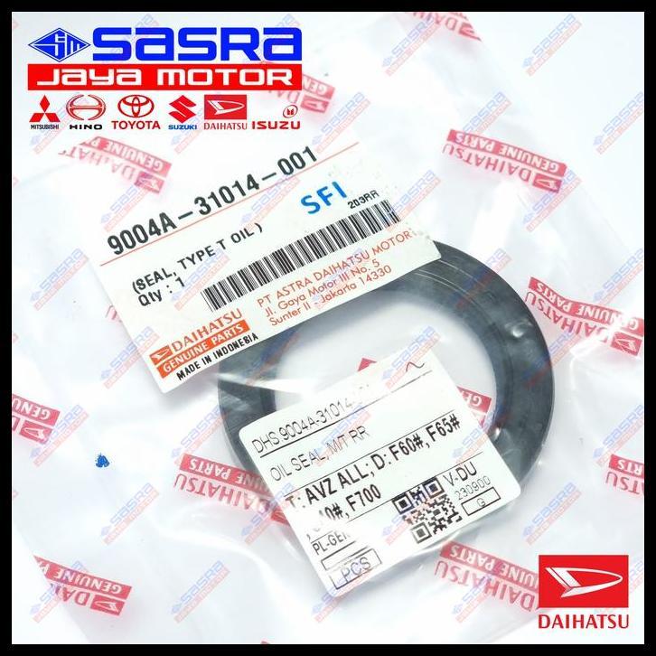 TERLARIS OIL SEAL TRANSMISI RR ORI AVANZA/XENIA 2003-2021|RUSH/TERIOS|GRANMAX/LUXIO DAIHATSU GENUINE
