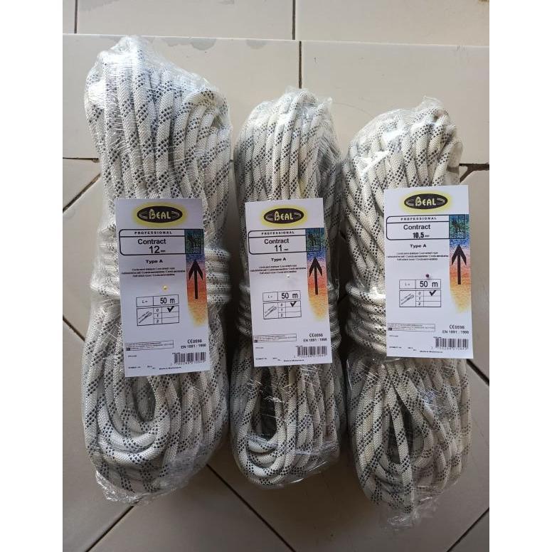 JUAL TALI KARMANTEL STATIS 10.5MM,11MM,12MM X 50 METER/TALI KARMANTEL STATIS 10.5MM/ TALI KARMANTEL 