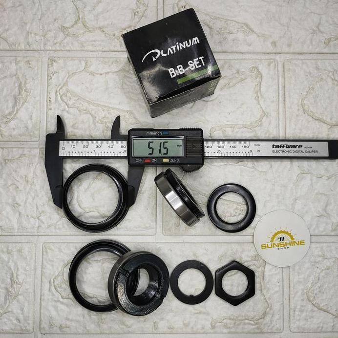 BB Set Kom Gear Tengah BEARING Mangkoan Crank Sepeda BMX 20 PLATINUM