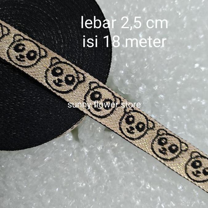 Ready pita versace/pita gamis renda bordir silver/gold