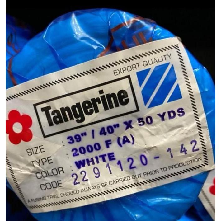 Ready Roll Viselin 2000F Tangerine Vislin Interlining Kain Keras Fislin Lem