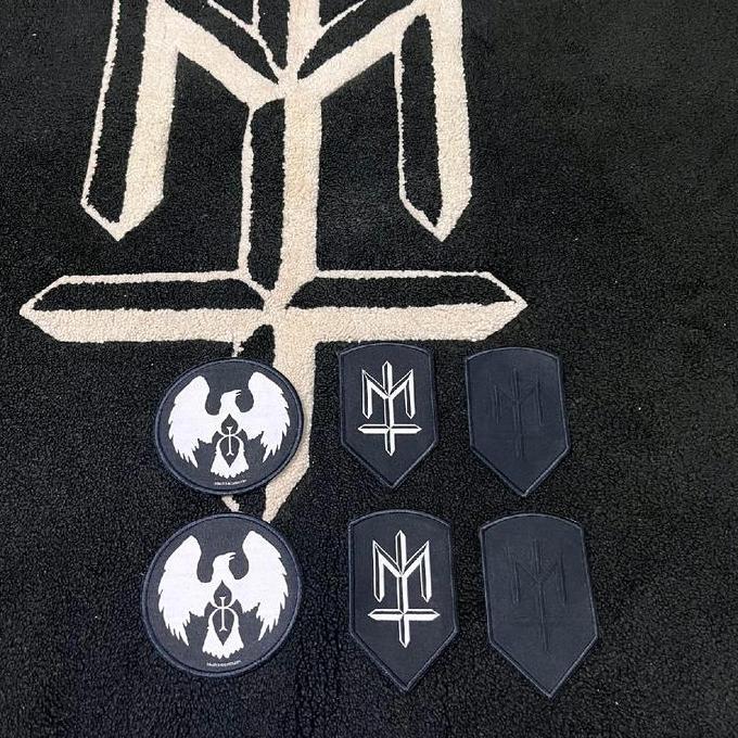 Ready woven patch MATERNAL komunal shield dll