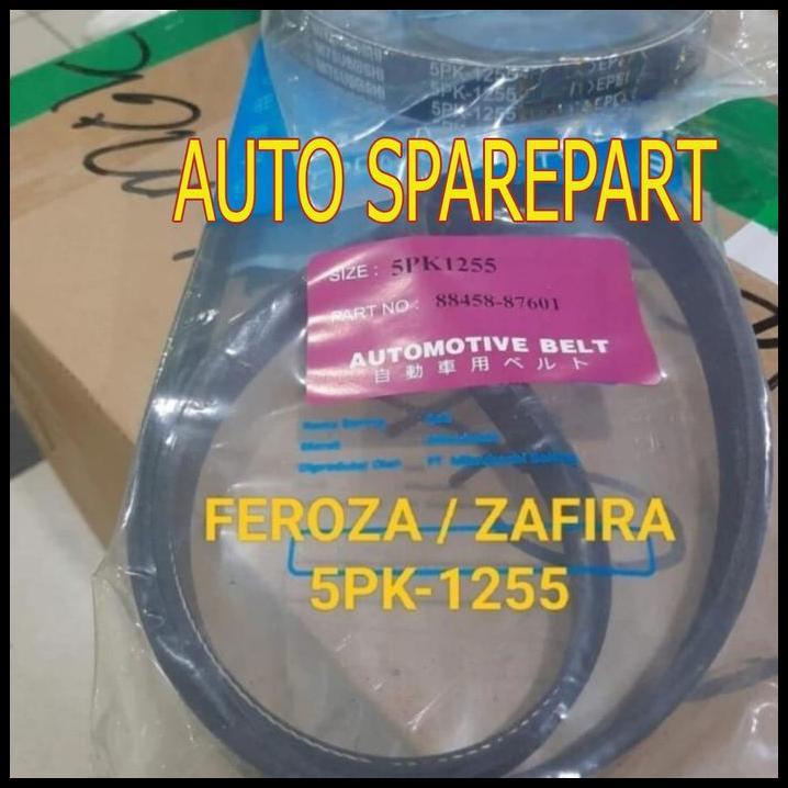 TERBARU FAN VAN V BELT TALI KIPAS 5PK1255 FEROZA ZAFIRA 5PK-1255 