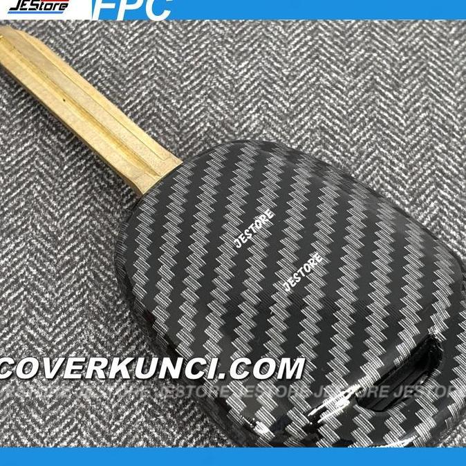 Casing NEW YARIS Cover Kunci CARBON 2TBL FPC YARIS Sarung Remote YARIS CARBON Kunci Tusuk