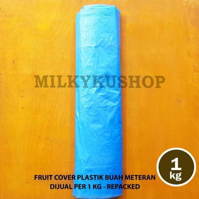FRUIT COVER BERAT 1 KG PLASTIK METERAN PEMBUNGKUS BUAH BESAR PISANG