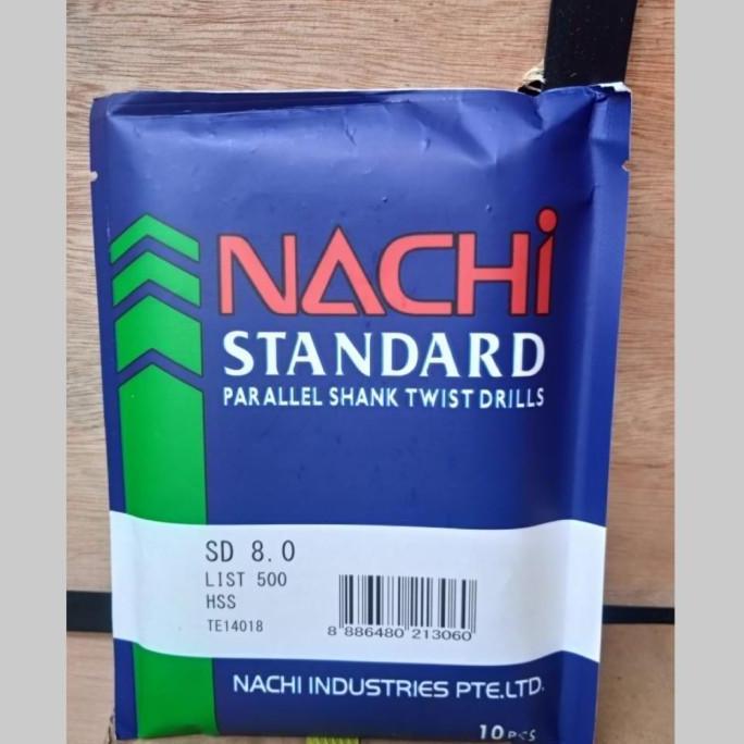 Allthebest Mata Bor Besi 8 mm NACHI / Mata Bor Besi Nachi 8mm original