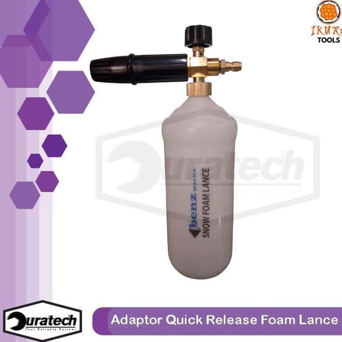 Quick release connector foam lance adaptor quick coupler 1/4 - Quick release adaptor male 1/4" Bisa 