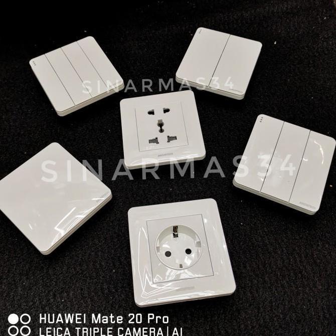 Allthebest Stop Kontak Architech White Infinity