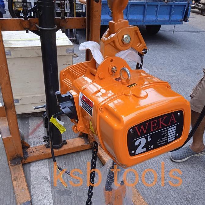 Electric chain hoist 2 ton 15 meter chain hoist elektrik 2 ton 3 phase