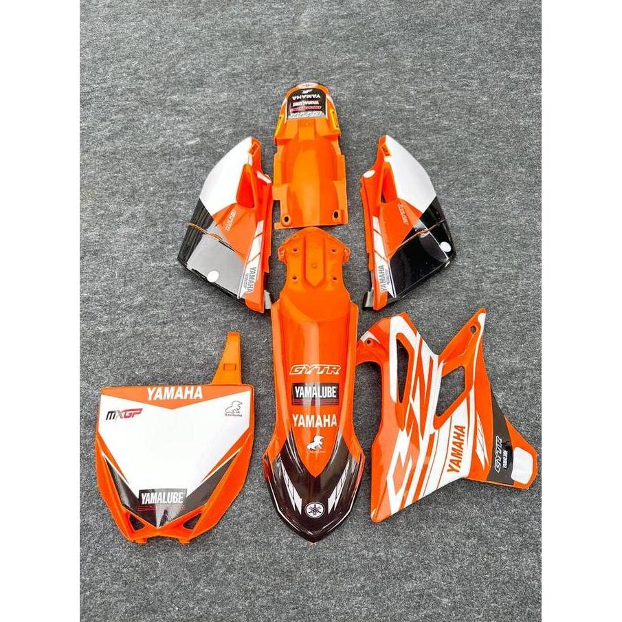 Cover Body Dan Papan Nomor YZ 85 New Dan Striping Motor Motorcyclesparepart