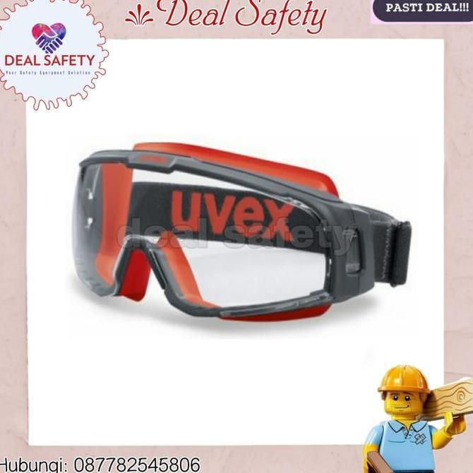 Kacamata UVEX Ultra Sonic Googles / Kacamata Safety UVEX Googles