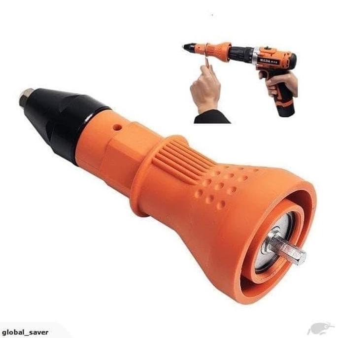Allthebest Rivet Gun Tools Adapter For Cordless Drill Auto Riveter Adaptor Rivet