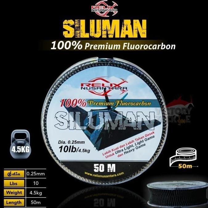 Leader Relix Nusantara Siluman 100% Premium Fluorocarbon
