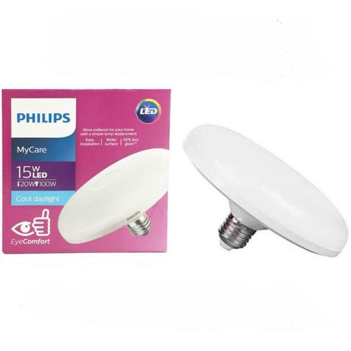 PHILIPS LAMPU LED UFO CEILING LAMP 15W 24W E27 SNI BERGARANSI