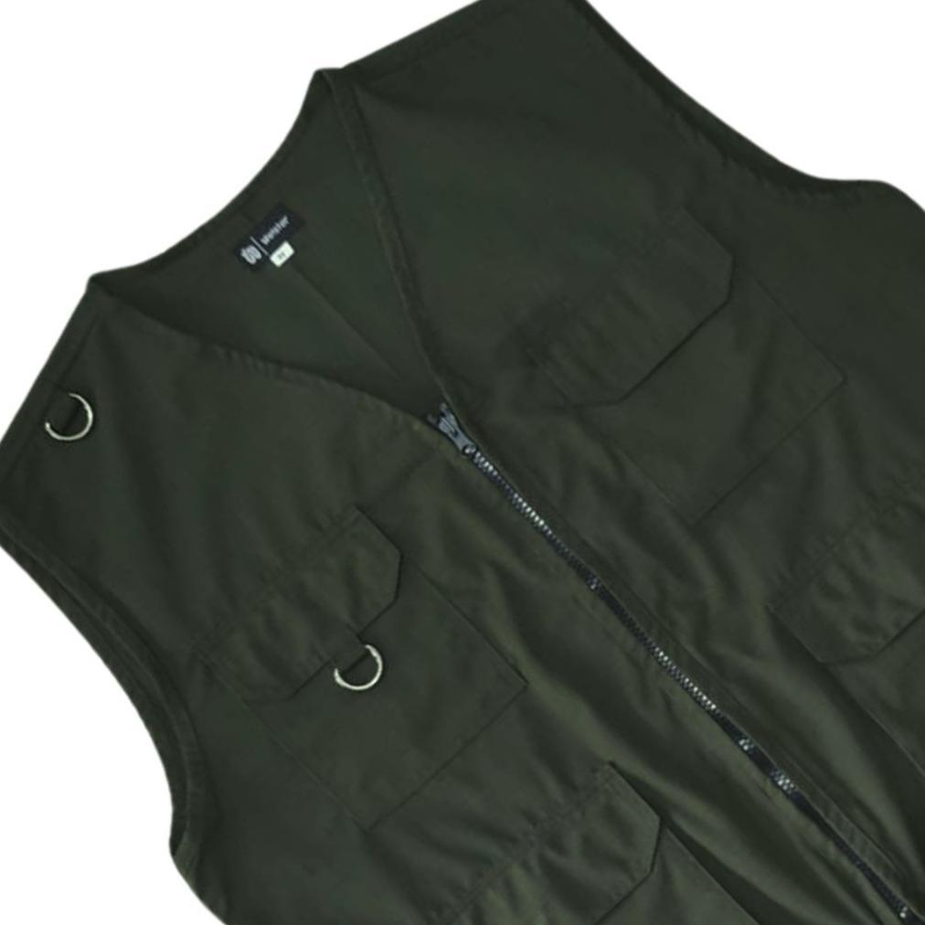 BESTPROMO Weister Rompi Vest Tactical Polos - Army