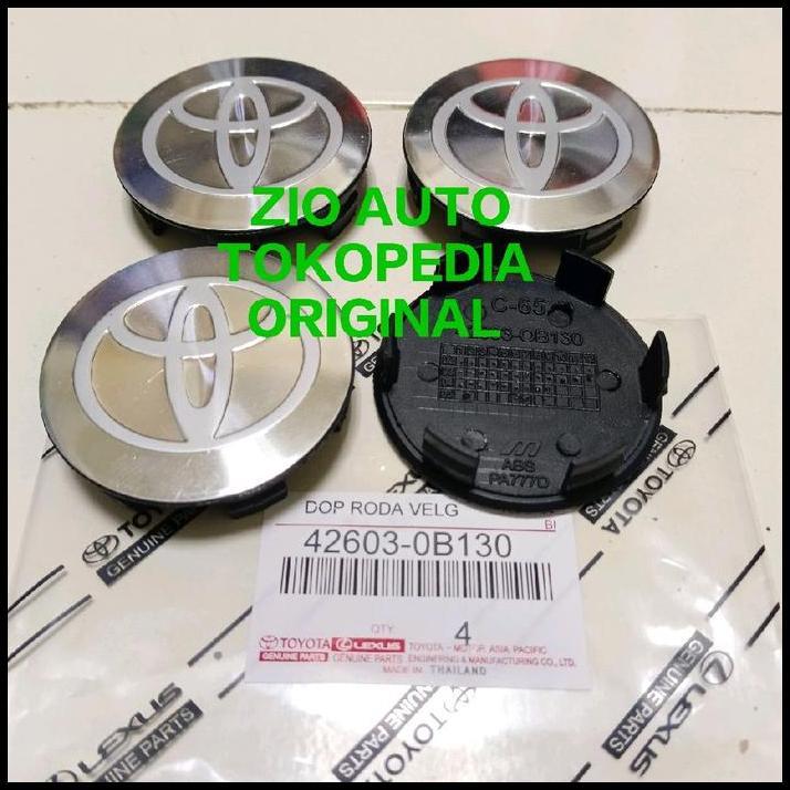 TERLARIS TUTUP DOP RODA VELG 1SET 4PCS TOYOTA KIJANG KAPSUL ORIGINAL