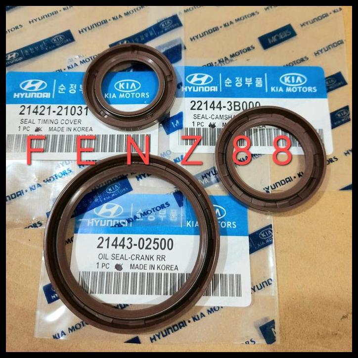 DISKON SEAL KRUK AS BELAKANG NOKEN AS SEAL KRUK AS DEPAN SEAL TIMING PICANTO LAMA ATOZ VISTO 3PC