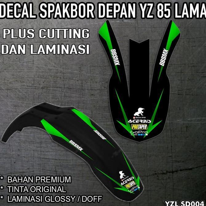 Decal Spakbor Depan Yz 85 Lama