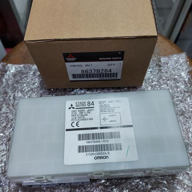 ETACS XPANDER EXCEED XPANDER GLS XPANDER GLX 8637B284 ORIGINAL GRADE