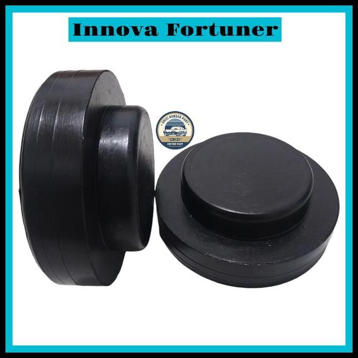 TERMURAH KARET SPACER TATAKAN PER KEONG BELAKANG TOYOTA INNOVA FORTUNER 1SET(2PCS) 
