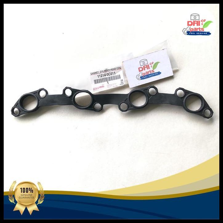 TERMURAH PAKING SEAL BUSI INNOVA / FORTUNER / HILUX BENSIN 1TR 2TR 2005 - 2015 ORIGINAL 