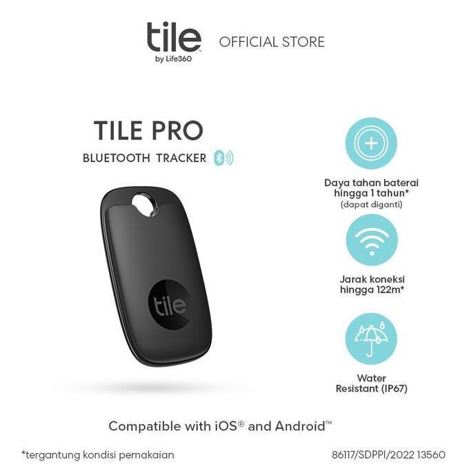 Tile Pro - Bluetooth Tracker / Pelacak Pintar