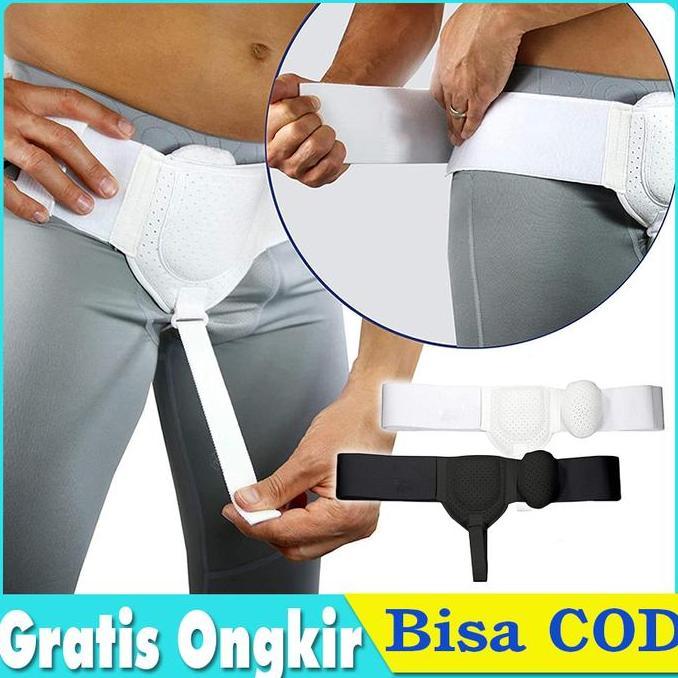 Medclean- Sabuk Hernia Pria Dewasa Celana Hernia Belt Hernia Support